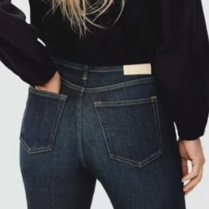 Everlane High Rise Skinny Jeans Sz 28 Tall